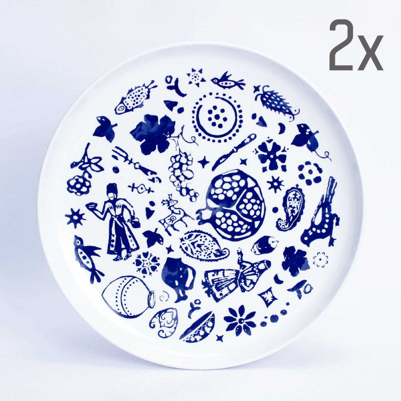 თეფში (2ც) - ქიმერიონი - 24სმ