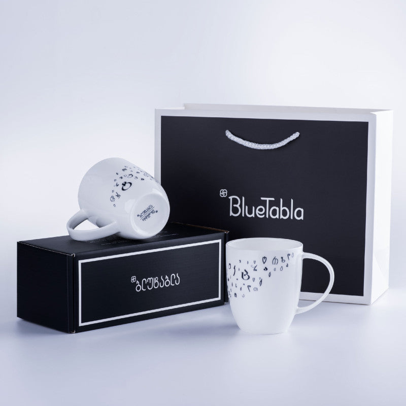 ჭიქა (2ც) - ზენ - ფაიფური - 10სმ