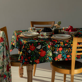 სუფრა - ბროწეულების ბაღი - შავი