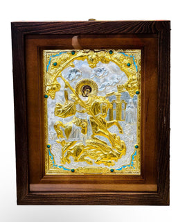 წმ. გიორგის მოოქროვილი ხატი