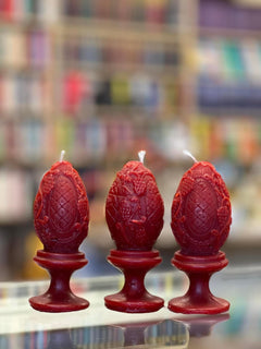 სააღდგომო დეკორატიული კვერცხი - სანთელი