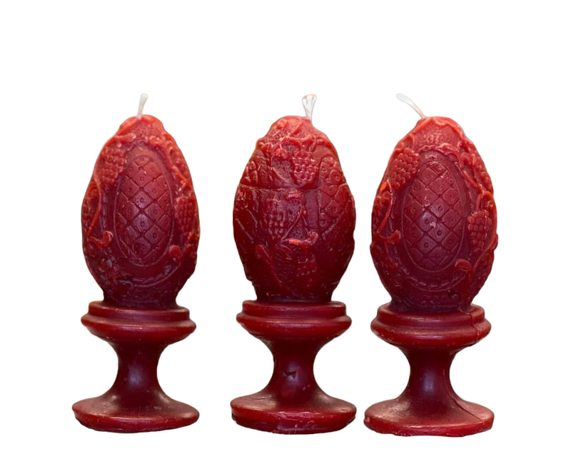 სააღდგომო დეკორატიული კვერცხი - სანთელი