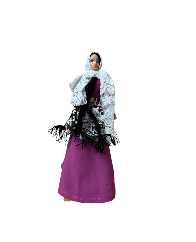 ხელნაკეთი თოჯინები ქართული ნაციონალური სამოსით - რაჭველი გოგო