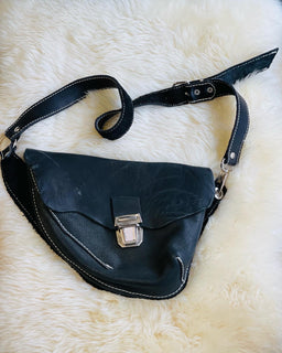 ხელნაკეთი ტყავის ჩანთა- Fotia