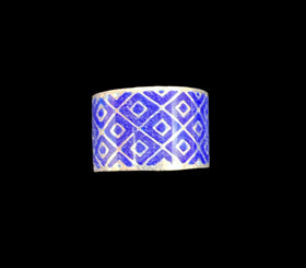 ვერცხლის  ბეჭედი მინანქრით