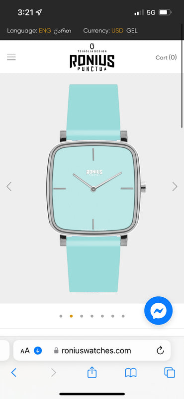 RONIUS WATCH TSIKOLIA DESIGN