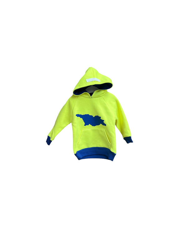 ბავშვის კაპიშონიანი ჰუდი.