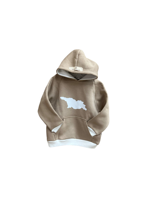 ბავშვის კაპიშონიანი ჰუდი.