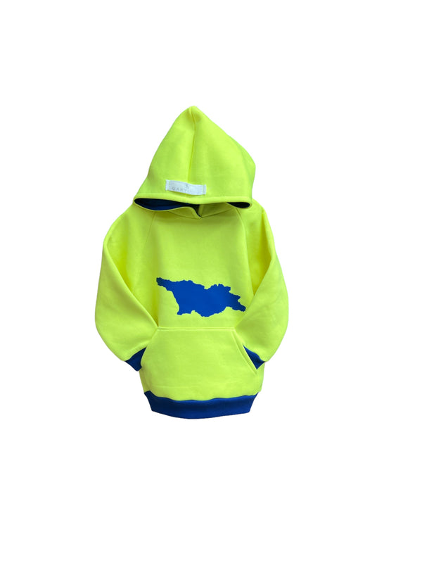 ბავშვის კაპიშონიანი ჰუდი.