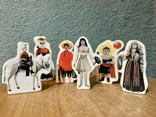 White Studio - ფიროსმანის მინიატურა  "ქართველი ქალი ლეჩაქით"