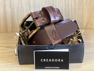 ნატურალური ტყავის ქამარი