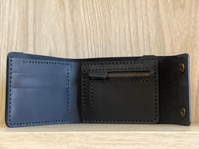 ნატურალური ტყავის საფულე