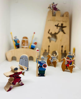 ხის ასაწყობი  სათამაშო